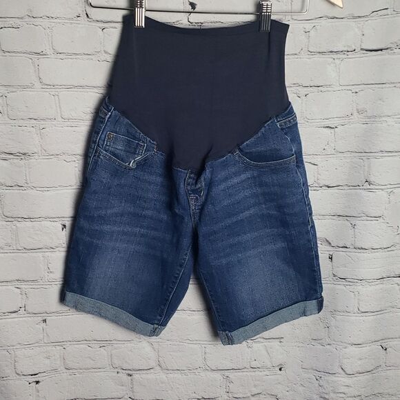 Old Navy Maternity Jean Shorts - Picture 1 of 7